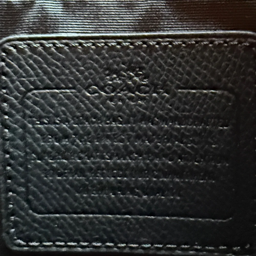 Coach Black crossgrain Leather Mini Bennett Satchel Crossbody Bag NWT - Picture 5 of 6